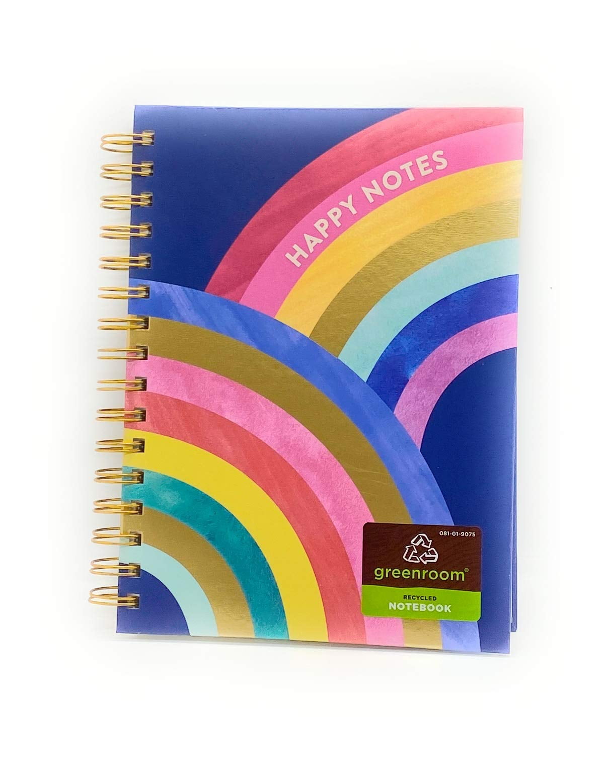 Hard Cover Spiral Journal Greenroom 6'' X 8'' inch spiral note book