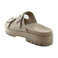 thumbnail image 3 of Vionic Capitola Women's Sandals Oatmeal Beige Leather Size 7 M, 3 of 8