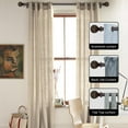 thumbnail image 3 of eTeckram 5/8" Single Curtain Rod with Balle Finials,Bronze Gold,84‘’-120‘’, 3 of 6