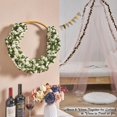 thumbnail image 5 of 8 Pcs 66FT Flower Garland, Artificial Rose Vine Flowers with Green Leaves Hanging for Room, Anniversary Wedding Birthday Christmas Wall Arch Decor, Spring Pink Flower, 5 of 10