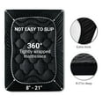 thumbnail image 6 of BDEUS Extra Thick Twin-XL Mattress Topper, Cooling Mattress Pad Cover, Mattress Protector with 8-21 Inch Deep Pocket,Comfortable,Black, 6 of 14