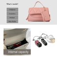thumbnail image 4 of Small quilted shoulder bag with mini coin pocket, 4 of 5