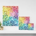 thumbnail image 3 of DENY Designs Garima Dhawan Rain 11 Canvas, 8" X 10", Multicolor, 3 of 7