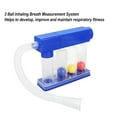 thumbnail image 3 of Deep Breathing Exerciser, 600cc To 1200cc 3 Color Coded Balls Breath Exercise Measurement System  For Daily For Recovery, 3 of 8