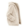 thumbnail image 5 of Women Casual Fleece Jacketodies Winter Warm Fluffy Coat Women 2026 Fall Winter Fleece Jackets Full Zip Long Sleeve Casual Sidefeel Women's Cardigan Sweatersoded Cardigans Fleece Lined Jacketï¼L/2ï¼, 5 of 5