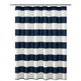 thumbnail image 3 of Mainstays Blue Cabana Striped Printed 72" x 72" Ribbed Textured Shower Curtain, Polyester, 3 of 6