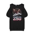 thumbnail image 3 of 250th Anniversary Patriotic July 4th T-Shirt – USA 1776-2026 T-Shirt Plus Size Off Shoulder Graphic Print T-Shirt, 3 of 7