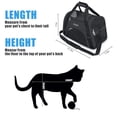thumbnail image 4 of Cat Carrier Airline Approved Pet Carrier,Soft-Sided Pet Travel Carrier for Cats Dogs Puppy Comfort Portable Foldable Pet Bag,Airline Approved, 4 of 7