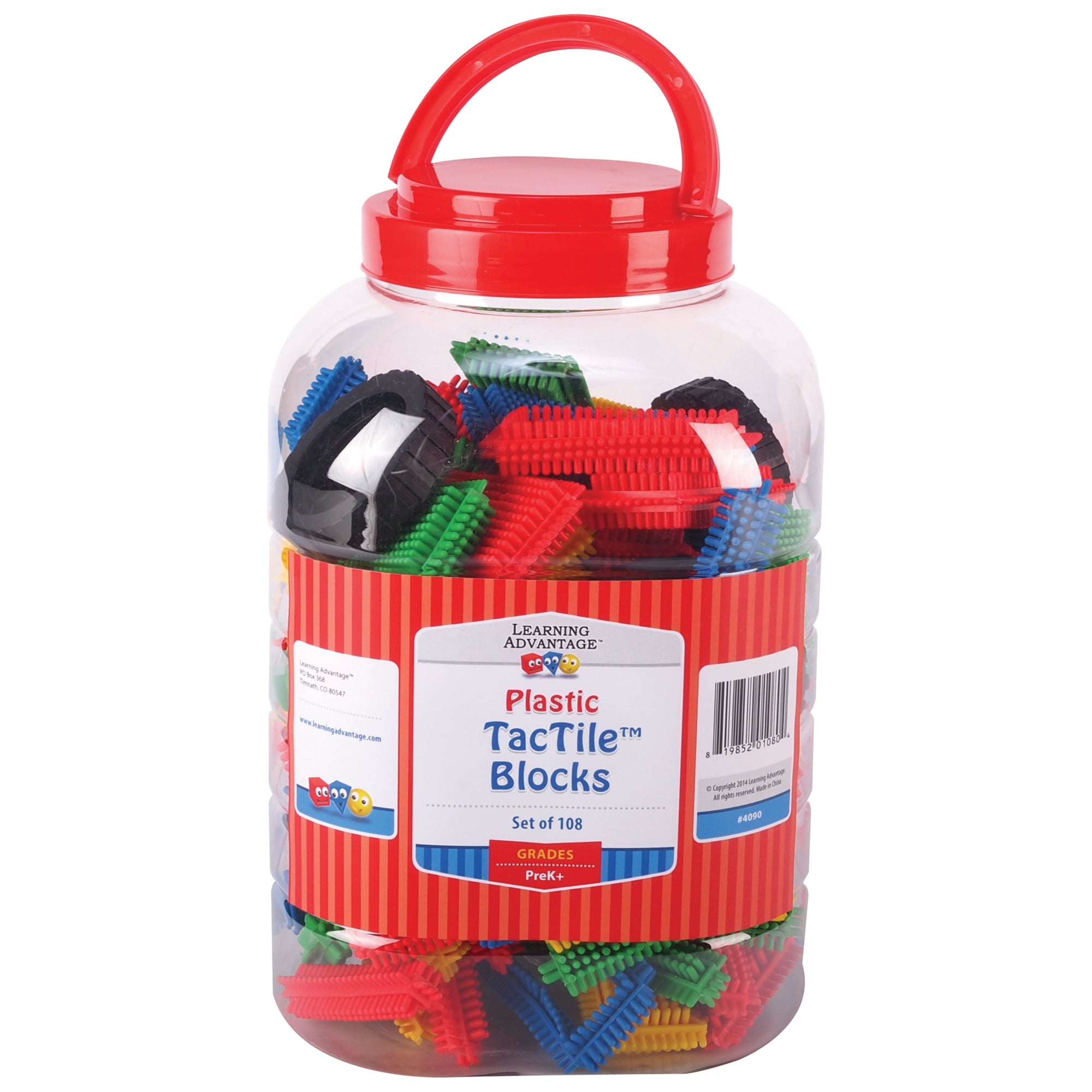 TacTile Blocks, 108 pieces