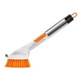 thumbnail image 1 of PENGXIANG Long Handled Pot Scrubbing Brush With Dishwashing Liquid Dispenser, 1 of 6