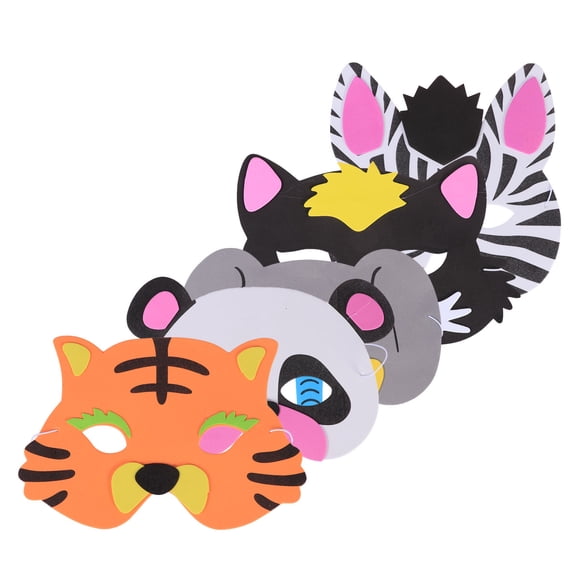 5pcs animal mascarilla para niños niños fiesta de cumpleaños favores vestir disfraz