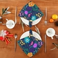 thumbnail image 4 of GZHJMY Colorful Floral Berries Napkins Table Decorations Napkin Set for Gift Giving, Dining, Parties 20 x 20in, 4 of 7