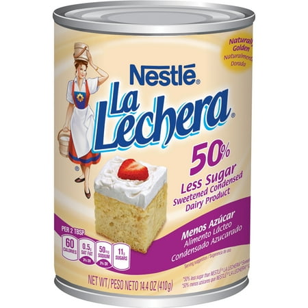 LA LECHERA MILK SWT CNDNSD 50% LESS SGR