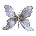 thumbnail image 4 of FVDPWYE Butterfly Clip Christmas Ornament Decoration Indoor Home Glitter Decorative Violet, 4 of 9