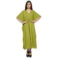 thumbnail image 1 of Moomaya Sortie de Plage Kaftan pour Bikini, Robe Caftan Longue Maxi pour Femmes - L-XL, 1 of 6