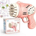 thumbnail image 1 of Máquina de burbujas Gatling de 23 agujeros para niños, fabricante de burbujas automático eléctrico para exteriores para niños nuevos yeacher  estándar, 1 of 1