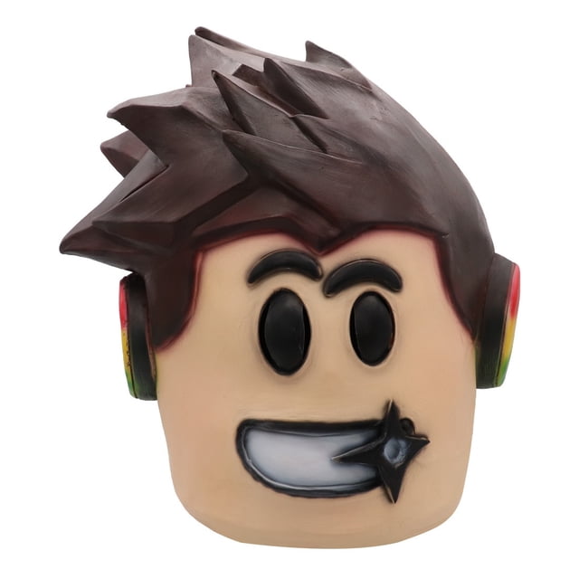 Roblox-máscara periférica de juego, casco de látex para Halloween, divertido, Tricky, regalo de Navidad, utilería de rendimiento, juego de entretenimiento, accesorios divertidos