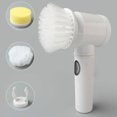 thumbnail image 6 of ROCKROK Handheld Electric Cleaning Brush Scrubber Tool for Bathroom Tile Tub Home, 6 of 11