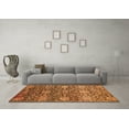 thumbnail image 3 of Ahgly Company Indoor Rectangle Oriental Orange Industrial Area Rugs, 5' x 7', 3 of 4