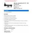 thumbnail image 2 of Idler Arm - Compatible with 1987 - 1988 Chevy R20, 2 of 2