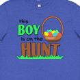 thumbnail image 4 of Inktastic This Boy is on the Hunt- Easter Eggs Youth T-Shirt, 4 of 5