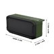 thumbnail image 3 of Altavoz de sonido envolvente impactante de 360 ° 24H Play-time 4 PlayMode IPX7 Altavoz portátil Bluetooth 5.0 para acampar al aire libre Montar en la playa, 3 of 7