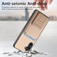 thumbnail image 2 of Allytechgroup Galaxy A21s Wallet Case with Card Holder, Hybrid TPU Back Cover Kickstand Bumper Anti-Scratch Slim Case Cover for Samsung Galaxy A21s, Khaki, 2 of 8