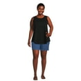 thumbnail image 2 of Just My Size Women's Plus Elastic Waist Stretch Bermuda Shorts, 2 of 6