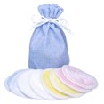 thumbnail image 1 of 8PCS Makeup Remover Pads Reusable Bamboo Cotton Pads Cleansing Pads, 1 of 9