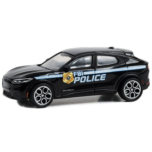 Greenlight Collectibles Hot Pursuit Hobby Exclusive FBI Edition - 2022 Ford Mustang Mach-E GT