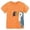 Orange, variant on RTKFRFLM Boys' Animal Print Short Sleeve T-Shirt Style Knitted Cotton Crewneck Top for Kids Fashionable Summer Graphic Tee Soft Breathable for Active Play & School Size 4-14