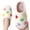 1, variant on Women Men Fur Lined House Slippers, Warm Cozy Furry Memory Foam Shoes for Winter Indoor Outdoor