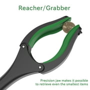 32 Reacher Grabber Tool, ORFELD Trash Claw Grabber Reaching Assist Pick up Portable Aluminum Green