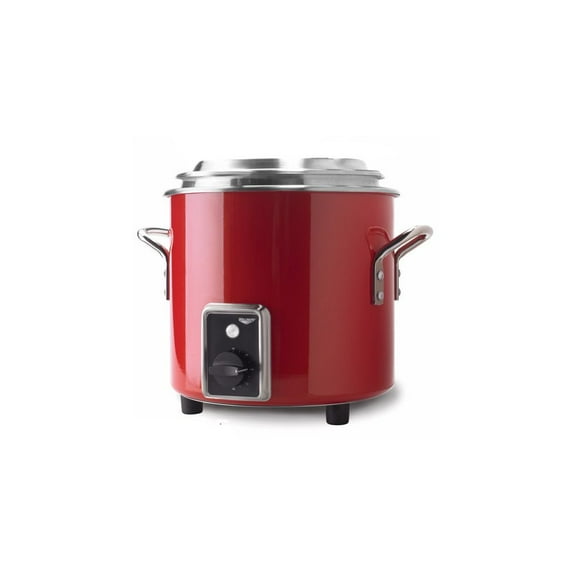Vollrath 7217255 11 Quart Red Finish Stock Pot Kettle Rethermalizer