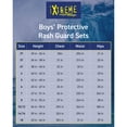 thumbnail image 6 of iXtreme Boys Rash Guard Set - 2 Piece Quick Dry Long Sleeve Swim Shirt and Boys Swim Trunks, 6 of 6