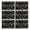 Black Halloween Dancing, variant on Black Halloween Ghosts Summer Placemats Table Placemats Set Of 4-Linen Kitchen Washable Placemats Table Mats 11.8"x17.7" Non-Slip Heat Resistant