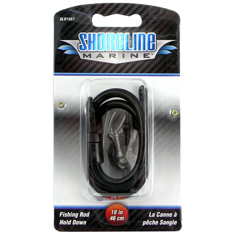 Shoreline Marine Fishing Rod Hold Down Strap w Eye Strap