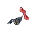thumbnail image 1 of 12V 24V Car Cigarette Lighter Charger Cable Female Socket Plug Connector Adapter, 1 of 5