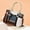 Beige, variant on Purses and Handbags For Women Fashion Plaid Pattern Crossbody Bag Shoulder Bag Small Tote Bag Ladies Satchel Purse,Valentine's Day/Mother's Day Gifts for Women(Black)
