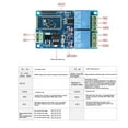 thumbnail image 3 of 2 BT Module Relais 2 Canaux Application Télécommande PCB BT Relais pour Appareils Électroménagers DC5V, 3 of 8