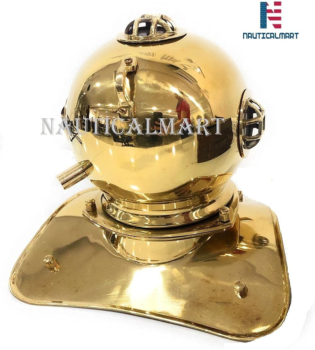 Details about   Brass Iron Aluminium U.S Navy Mini Divers Diving Helmet 7 Inch Handmade Gift 