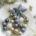 thumbnail image 6 of Christmas Tree Decorations,30pcs 3cm Christmas Ball Ornaments Set, Christmas Ornaments Balls Shatterproof Hanging Ornaments Kit, 6 of 7