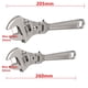 thumbnail image 5 of Llave de trinquete ajustable Cola Llave ajustable 8 pulgadas, 5 of 8