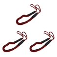 thumbnail image 2 of Langgg 4-5.5Feet Dock Rope Boat Mooring Cord Elastic Dock Line Kayak Jet Boat Accessory Red black wave 3Set, 2 of 6