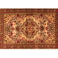 thumbnail image 1 of Ahgly Company Indoor Rectangle Persian Orange Traditional Area Rugs, 8' x 12', 1 of 1