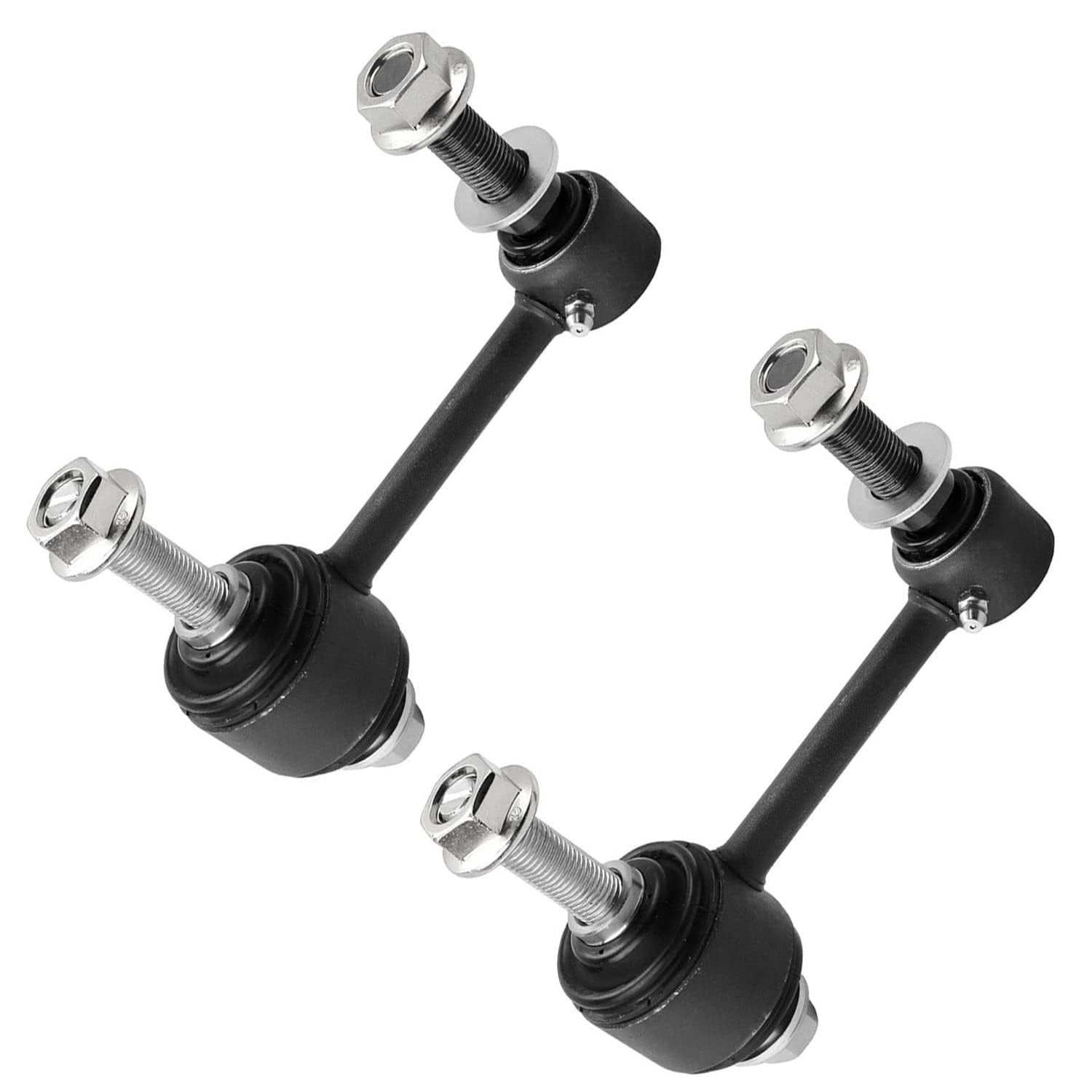 Detroit Axle - 12pc Front End Kit for Jeep 2016-2020 Dodge Durango Grand Cherokee, 4 Upper Lower Control Arms with Ball Joints 2 Sway Bars 4 Inner Outer Tie Rods 2 Boots 2017 2018 2019 Replacement