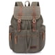 thumbnail image 1 of Mochila Bluboon Lona Vintage Piel Color Verde, 1 of 8