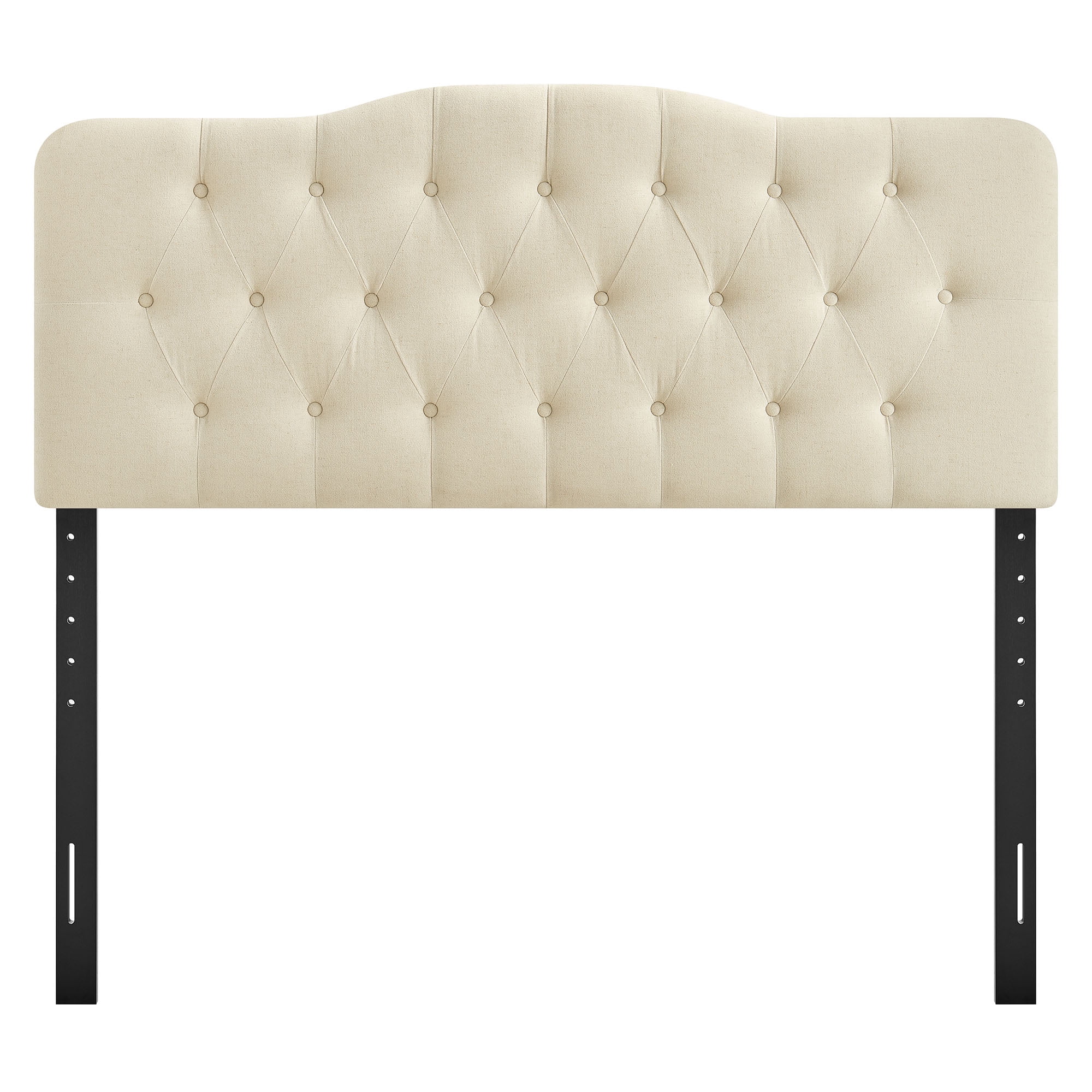 Annabel Premium Linen Blend Full Headboard in Linen
