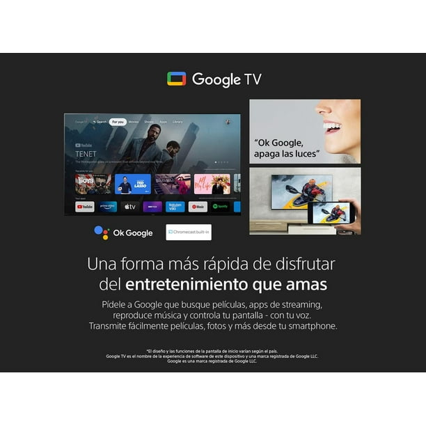 Sony Pantalla 77 Pulgadas XR-77A80K BRAVIA XR OLED 4K UHD Smart