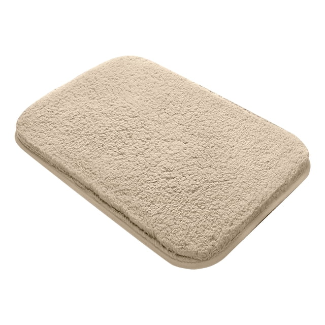 Affordablo Warehouse Sale Thick Soft Absorbent Chenille, Rubber Backing Quick Dry Microfiber Mats Bath Rugs for Bathroom Non Slip Absorbent Soft Washable Dry Fast Bath Mats for Bathroom Floor 16x24IN
